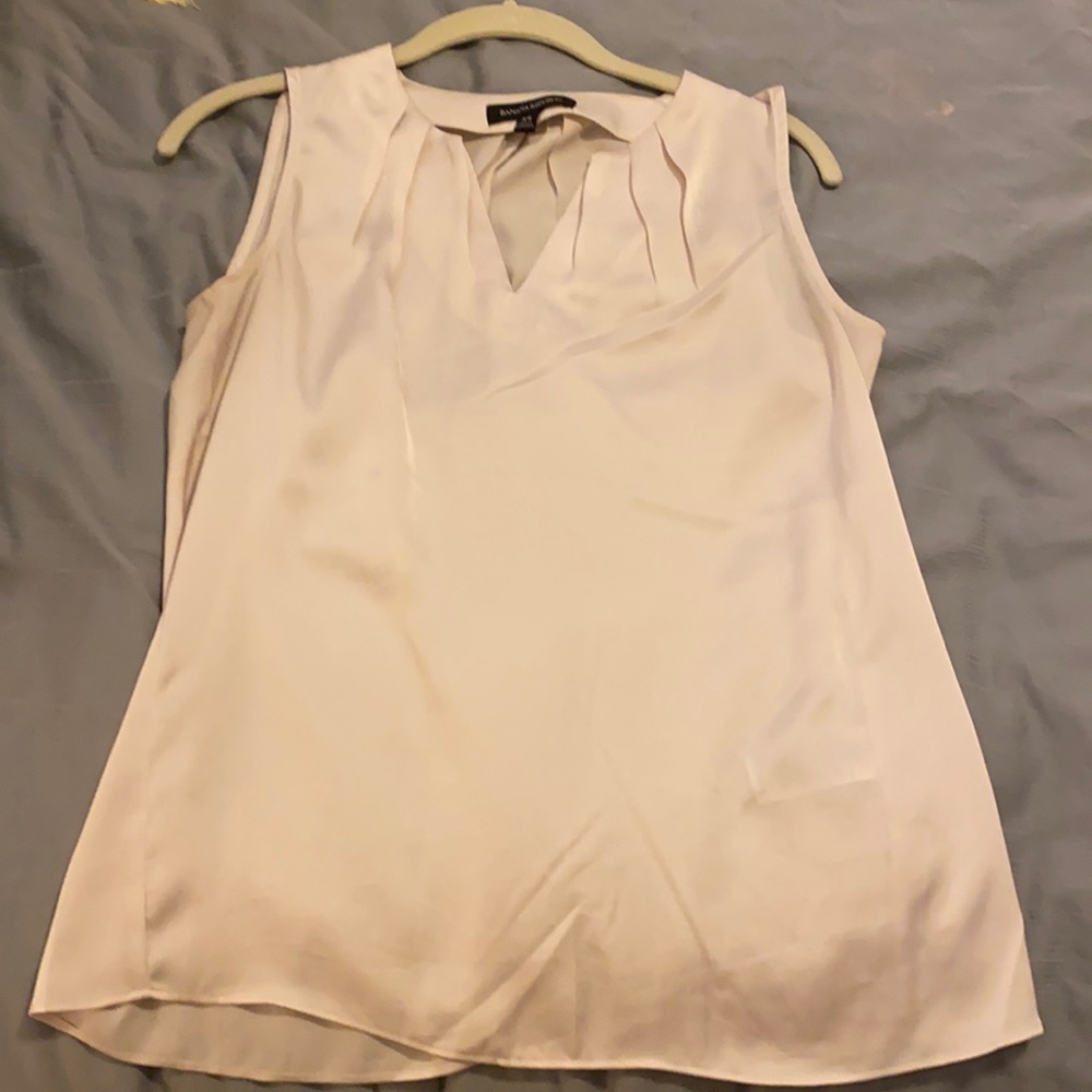 Silk tank top